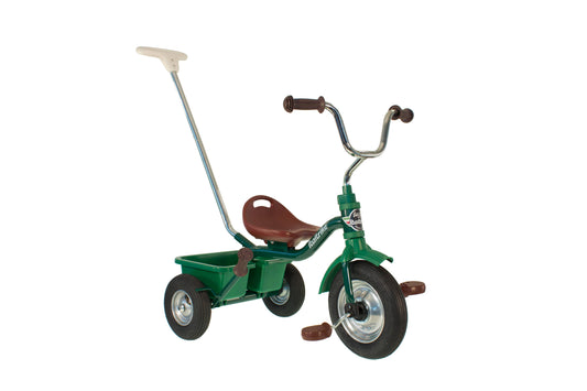 Tricycle Racing Brooklands + Pneu PU Vert - Jeu de motricité pour enfant (2 à 6 ans)