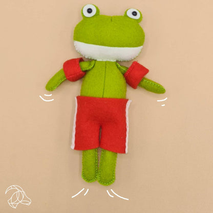 Pack de bricolage en feutre - Vigo Frog