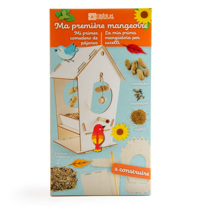 Ma première mangeoire - Coffret d'activités pour enfant - Kit créatif de jardinage Enfant