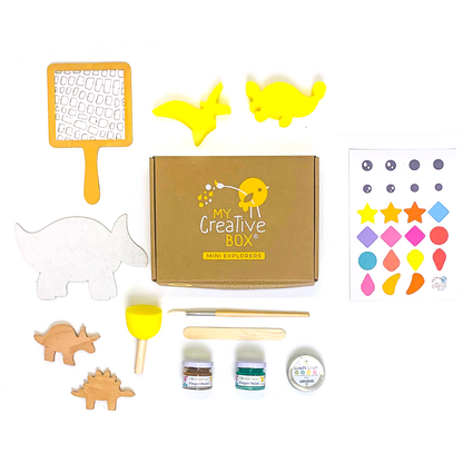 Kit créatif Dino Play Mini - Jeu éducatif pour enfant