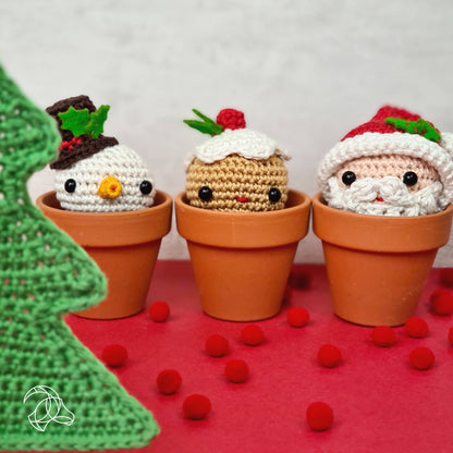 Kit de crochet à faire soi-même - Mini bonhomme de neige