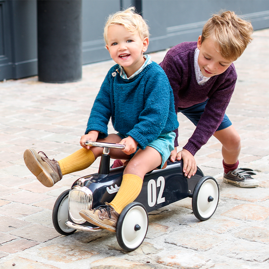 Porteur Enfant Bleu Nuit - Collection Roadsters - Baghera