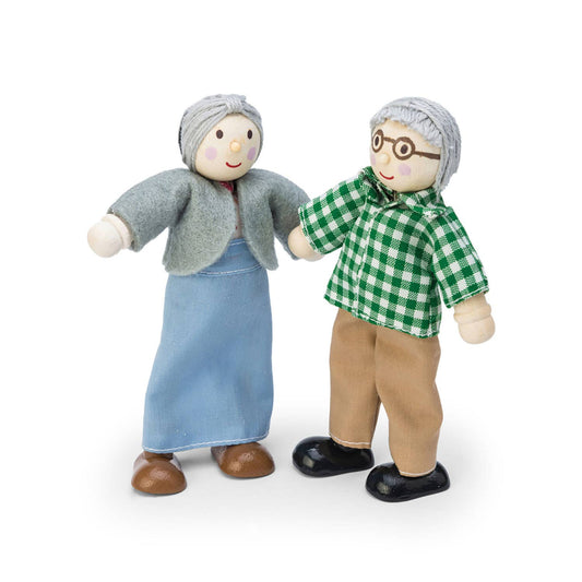 Set de poupées « Grandparents » - Jeu éducatif enfant ( 3 ans et + )