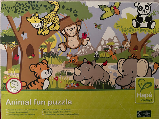 Animal Fun Puzzle Coloré et Ludique - Jeu éducatif