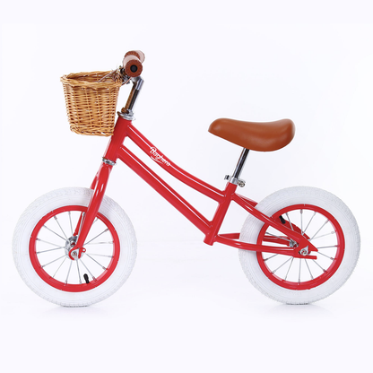 Draisienne pour Enfant Rouge - Vélo sans pédales vintage