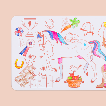 PONEY CLUB-MiniPlaymat 2en1