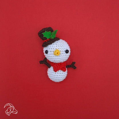 Kit de crochet à faire soi-même - Mini bonhomme de neige