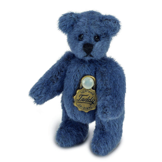 Nounours bleu 4 cm - Ours de collection - Objet de collection