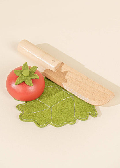 Set de jeu de légumes en bois