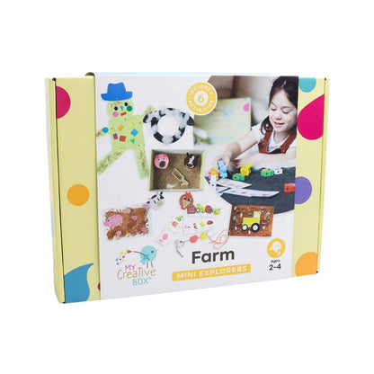 Boîte créative Mini Explorers Farm - Jeu éducatif pour enfant