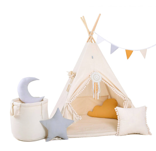 Coffret tipi pour enfant Creamy Cumulus