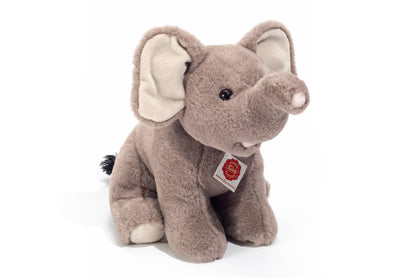 Eléphant assis 35 cm - peluche - peluche