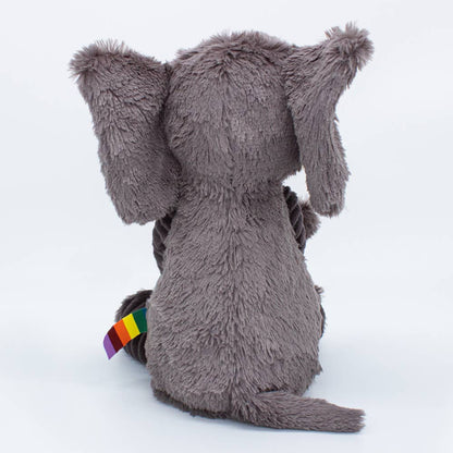 Peluche Les Ptipotos - Gris éléphant