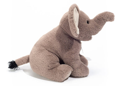 Eléphant assis 35 cm - peluche - peluche