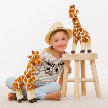 Girafe debout 38 cm - peluche - peluche