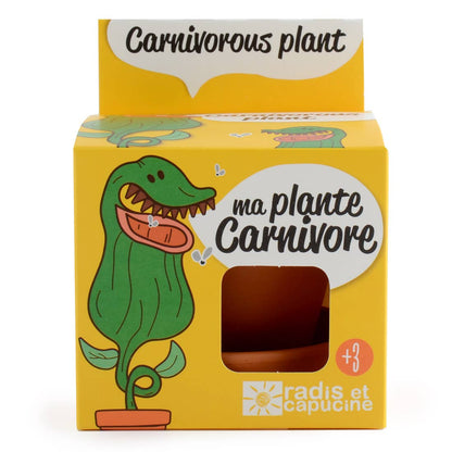 La plante carnivore - Kit créatif de jardinage Enfant