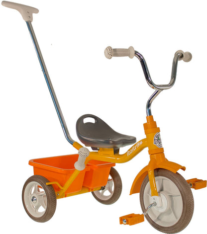 Tricycle Passenger Road Work Orange - Jeu de motricité pour enfant (2 à 5 ans)