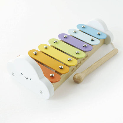 Xylophone avec notes métalliques - Jeu sensoriel enfant ( 18 mois et +)