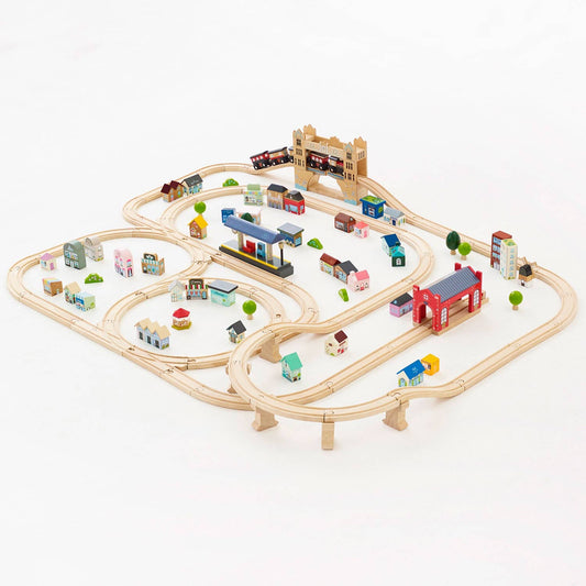 Set de train de Londres - Jeu éducatif enfant ( 3 ans et + )