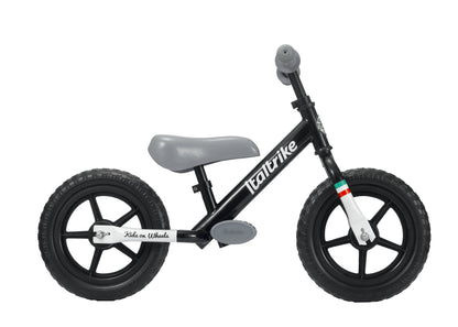 Pista Draisienne Acier + Roues 12 EVA Noire - Jeu de motricité pour enfant (2 à 5 ans)