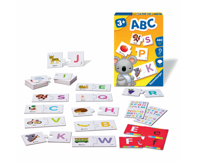 A B C +  coffret pour explorer l'alphabet - Jeu Ludique et Éducatif