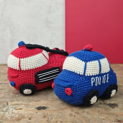 Kit de bricolage au crochet - Camion de pompier