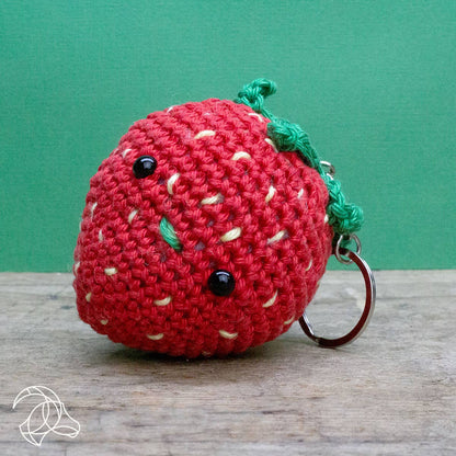 Kit de crochet à faire soi-même - Porte-sac en forme de fraise