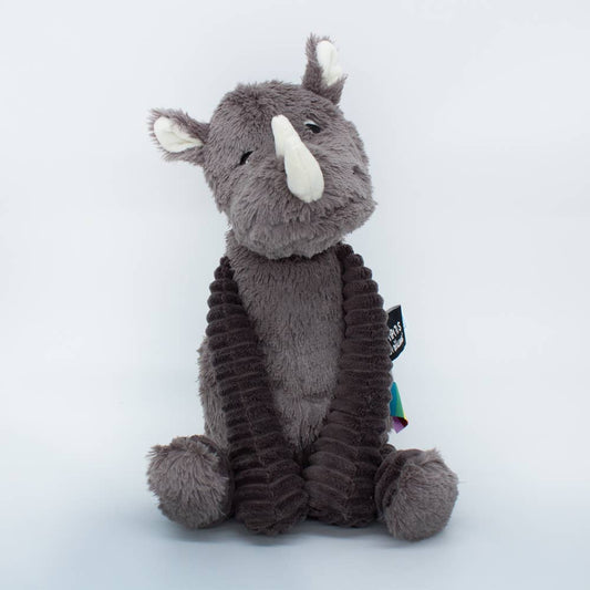 Peluche Les Ptipotos - Gris rhinocéros