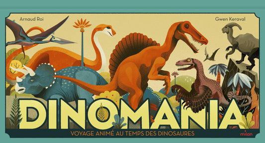 Album Enfant Dinomania + Livre Animé - Jeu éducatif