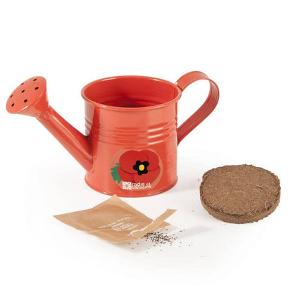 Kit pour apprendre à jardiner coquelicot - Kit créatif de jardinage Enfant