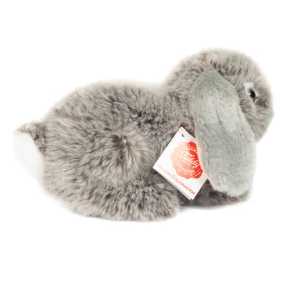 Lapin bélier gris 18 cm - peluche - peluche