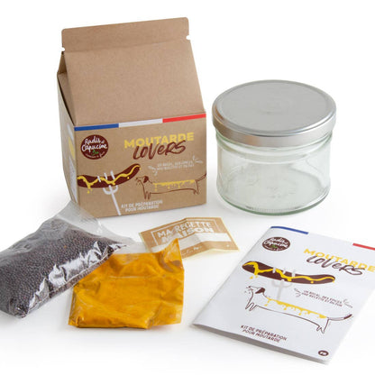 Kit Moutarde/Mustard Lovers Bio - Kit créatif de jardinage Enfant