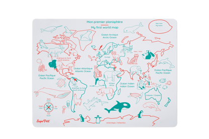 Set WORLD MAP