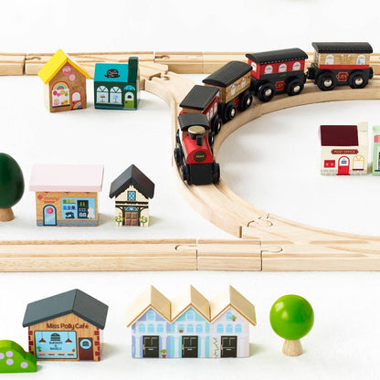 Set de train de Londres - Jeu éducatif enfant ( 3 ans et + )