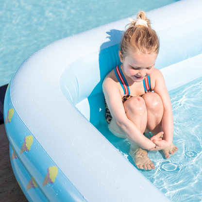 Piscine Swim Essentials imprimé cornets de glace 300 cm - Jeu de Plein Air