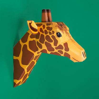 Créez votre propre tête de girafe