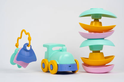 Assortiment - Trains/Coupelles/Hochets - Jouets Éducatifs pour Bébés