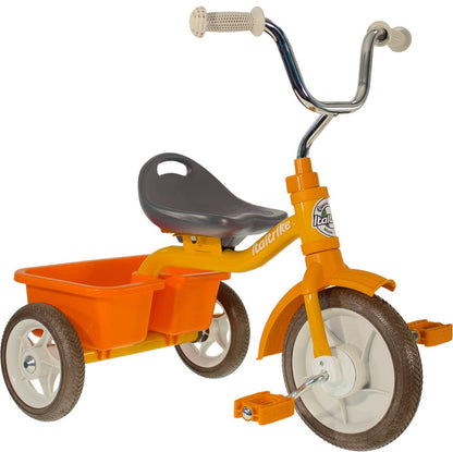 Tricycle Transporter Road Work Orange - Jeu de motricité pour enfant (2 à 5 ans)