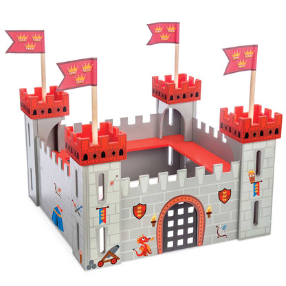 Mon premier château rouge - Jeu éducatif enfant