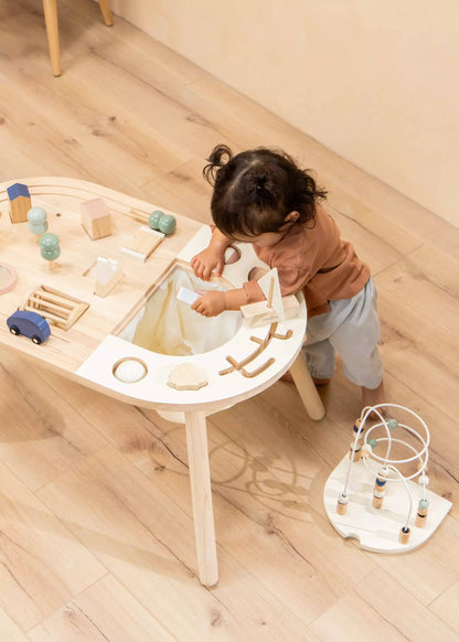 Table d'activités en bois