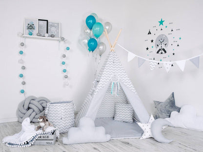 Ensemble de tipi pour enfant Silvery Waves