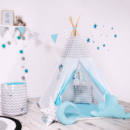 Ensemble de tipi pour enfant Blue Wind