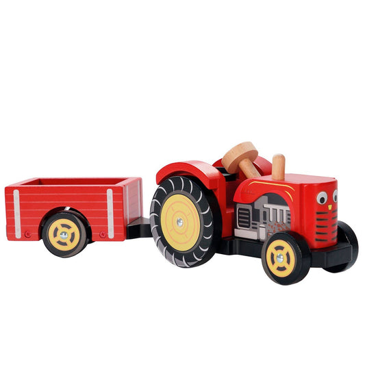 Tracteur rouge - Jeu éducatif enfant ( 2 ans et + )