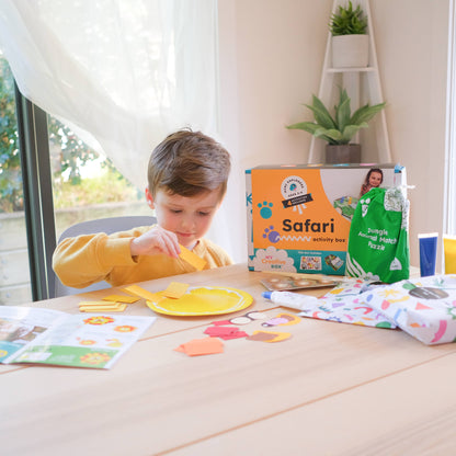 Boîte créative Mini Explorers Safari - Jeu éducatif pour enfant