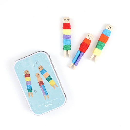 Cadeau artisanal souvenir Worry Dolls