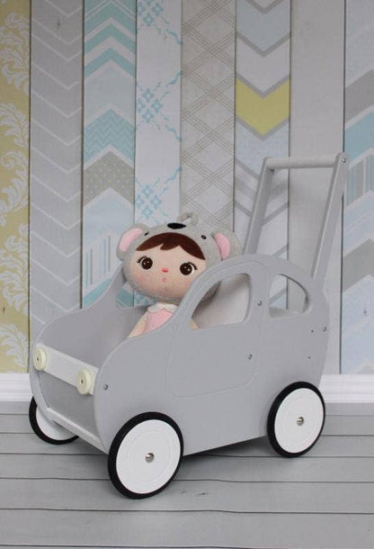 Voiture poussée artisanale pour tout-petits/Walker Grey