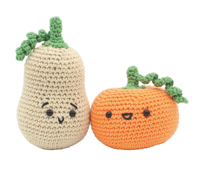 Kit de crochet à faire soi-même - Set de citrouilles