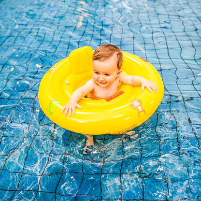 Flotteur pour bébé jaune Swim Essentials - Accessoire de Natation (0-1 an)