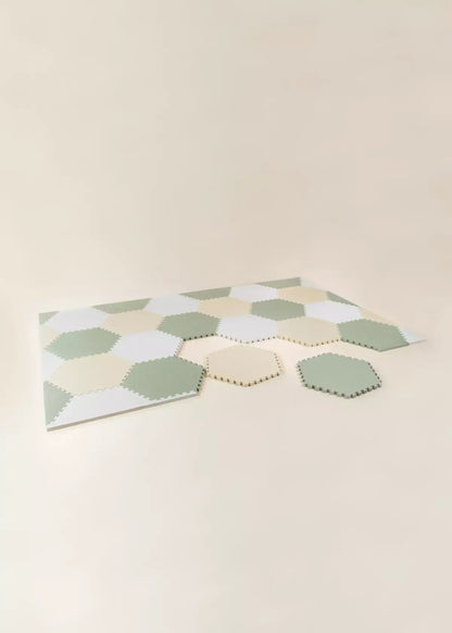 Tapis de jeu hexagonal - Seafoam