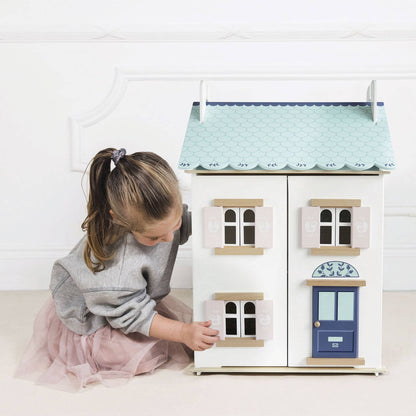 Maison de poupée Blue Belle H125 - Jeu éducatif enfant